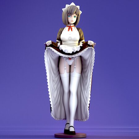 Maid Anime 3d printing stl files