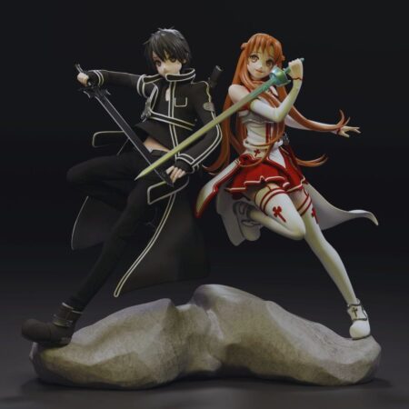 Kirito & Asuna 3d printing stl files