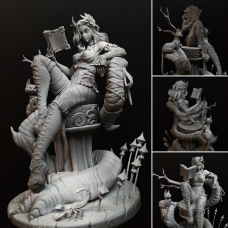 Stinger Renard cyberpunk mini 3d print stl