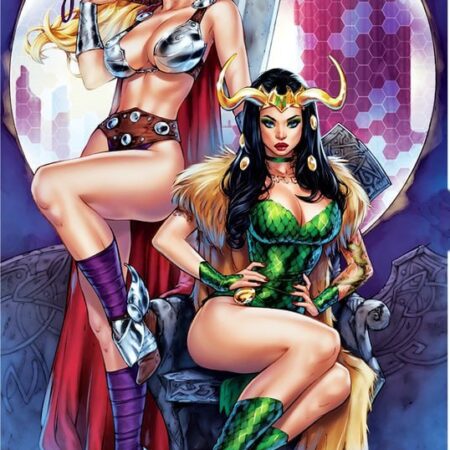 Lady thor and lady loki 3d print stl files