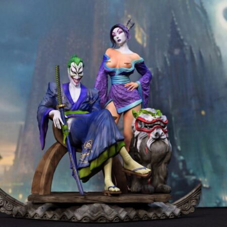 Joker and punchline 3d print stl files