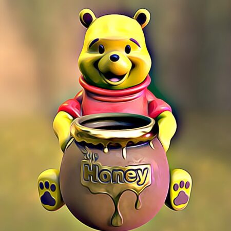 Winnie the pooh 3d print stl files