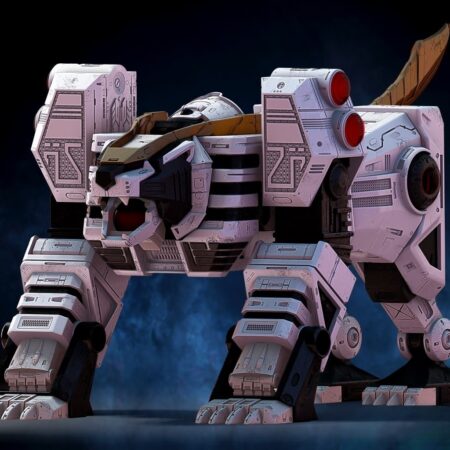 White tigerzord 3d print stl files