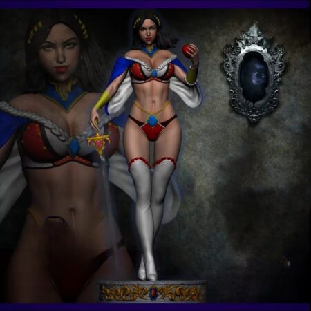 Princess Snow white 3d print stl files