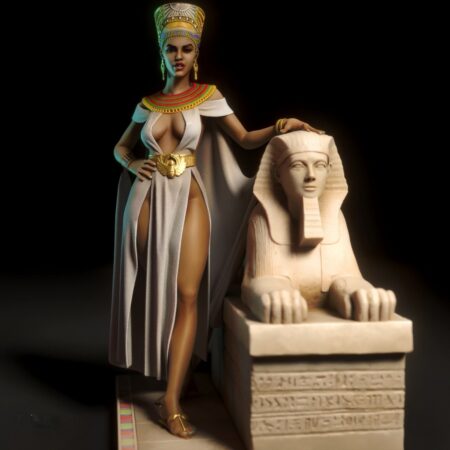 Nefertiti 3d print stl files