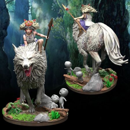 Princess Mononoke 3d printing stl files