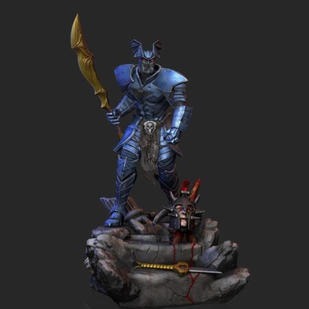 Merciless batman 3d printing stl files