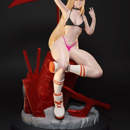 Power chainsaw man stl files for 3d printing model