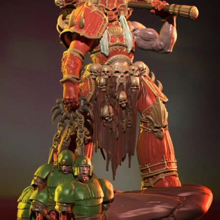 Kharn warhammer 3d printing stl files