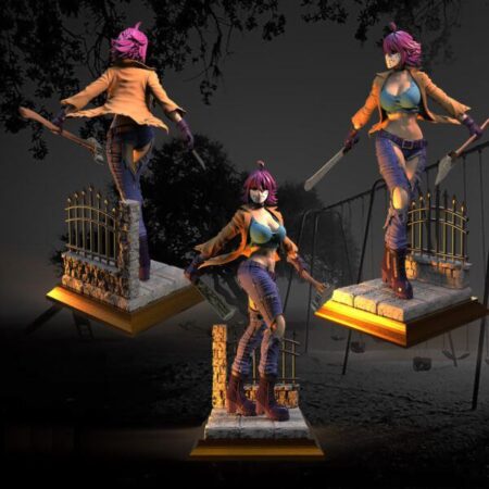 Sexy Miss Vorhees 3d printing stl files