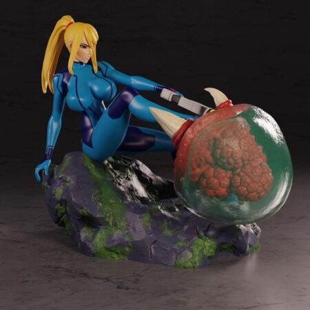 Samus Aran 3d printable stl files