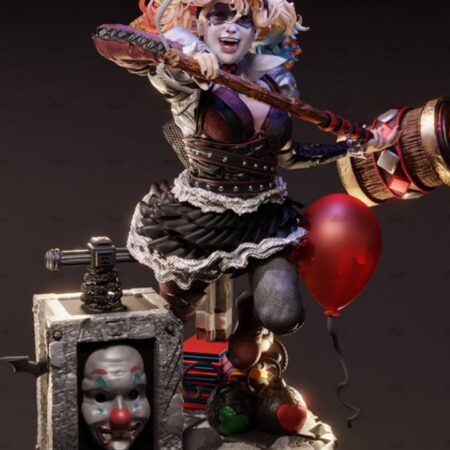 Harley Quinn 2 STL Files for 3D Print models