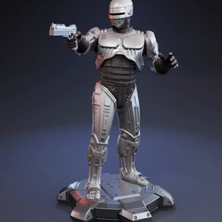 Robocop 1987 statue 3d printing stl files