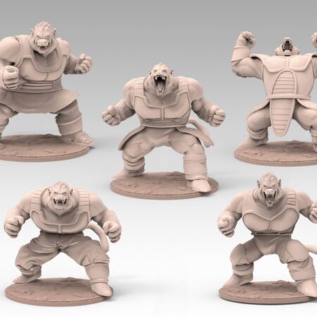 Oozaru Mini pack 3D Print stl files
