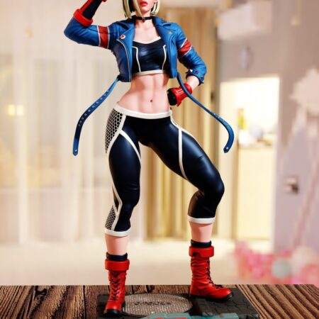 Cammy street fighter 3d printing stl files
