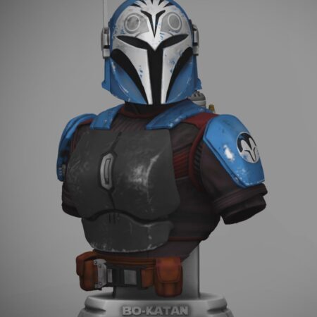 Bo katan Mandalorian 3d printing stl files