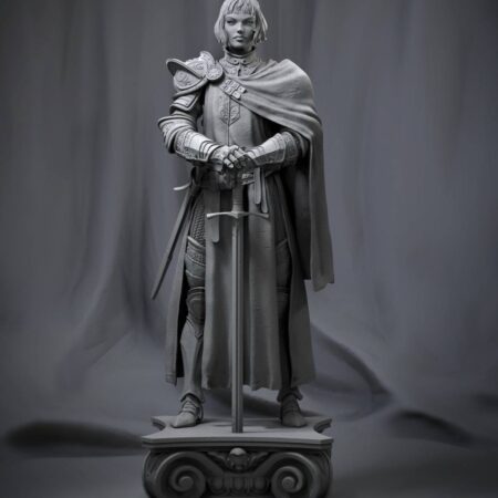 Joan of Arc 3d print stl files