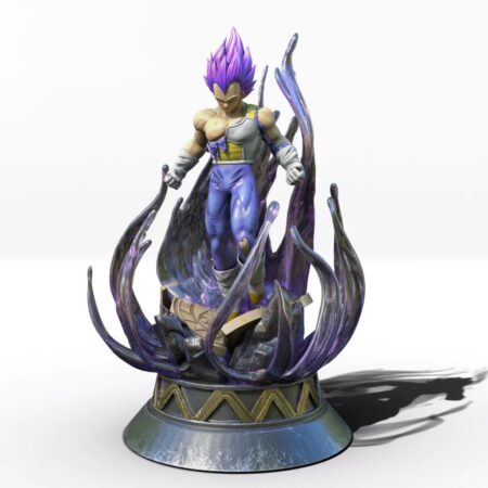 Vegeta Ultra rage 3d print stl files