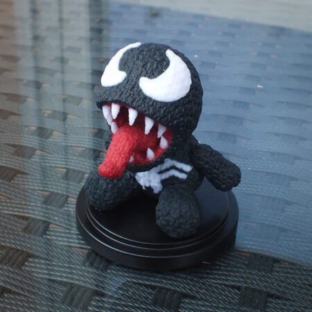 Venom Crochet puppet 3d print stl files