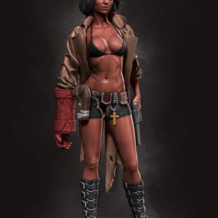 Hell girl + NSFW 3d printing stl files