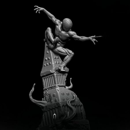Spiderman 3d print stl files
