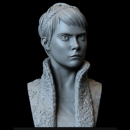 Cara Delevingne 3d printing stl files