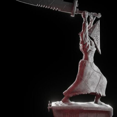 Pyramid head stl files for 3d printing model
