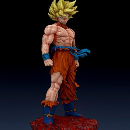 Goku 1-6 3d print stl files