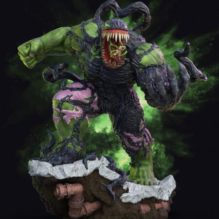 Venomized hulk 3d print stl