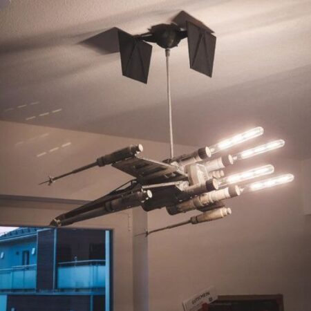 Star wars X-Wing Lamp 3d printing stl files