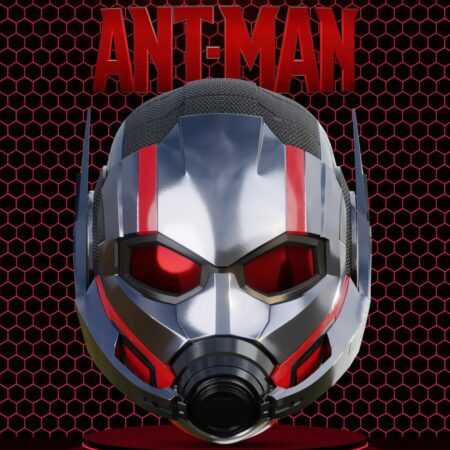 Ant-man 3 helmet 3d printing stl files
