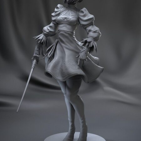 Nier 2B 3D Printing stl files