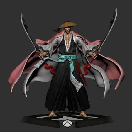 Kyouraku shunsui 3D Print STL Files