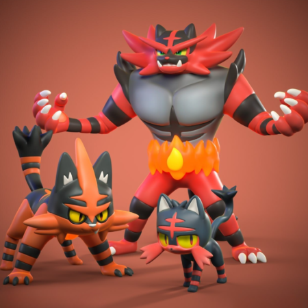 Litten evolution 3d printing stl files