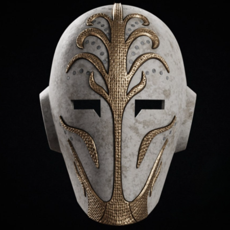 Jedi Temple guard mask 3d print stl files