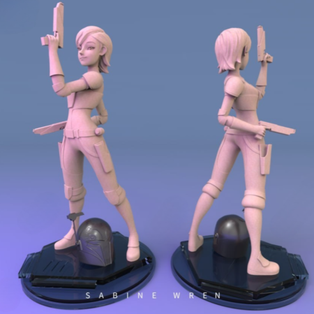 Sabine wren 3d printing stl files