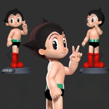 Astro boy 3d printing stl files