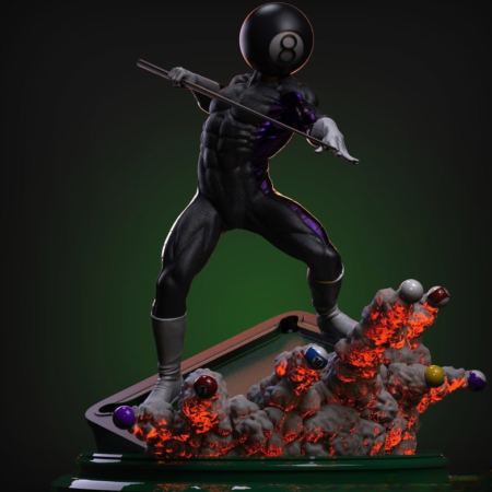 8 ball 3d printing stl files