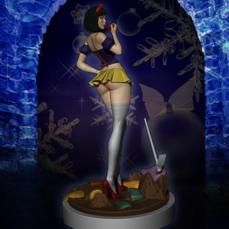 Sexy snow white 3d printing stl files