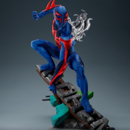 Spiderman 2099 3d printing stl files