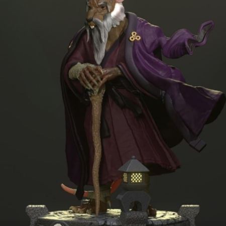 Splinter TMNT STL files for 3d printing model