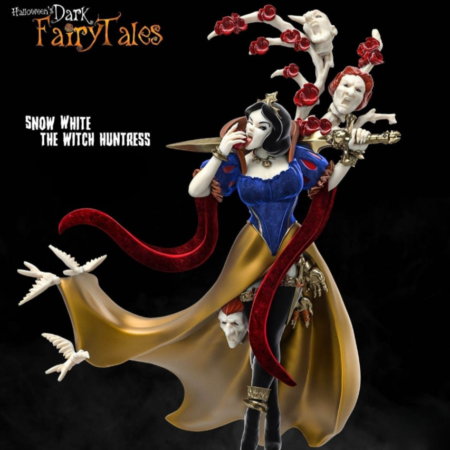 Snow white witch 3d print stl files