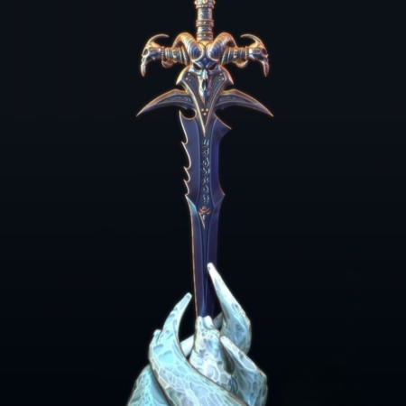 Frostmourne sword 3d print stl files