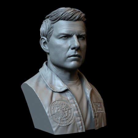 Tom cruise bust 3d printing stl files