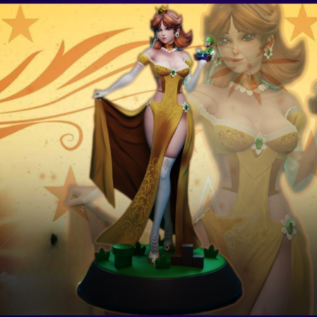 Princess peach 3d print stl files