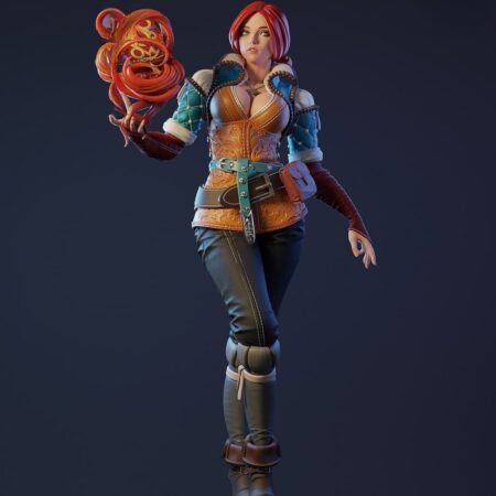 Triss Merigold – Witcher 3d printing stl files