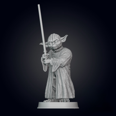Yoda figurine 3d print slt files