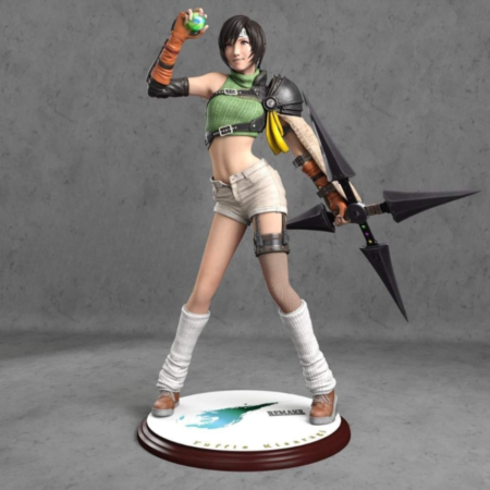 Yuffie Final fantasy 3D Printing stl files