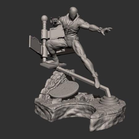 Spider-man scarlet 3d print stl files