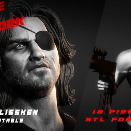 Snake Plissken stl files for 3d printing